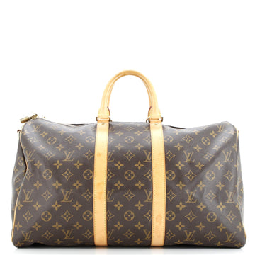 Keepall Bandouliere Bag Monogram Canvas 45