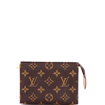 Toiletry Pouch Monogram Canvas 15