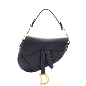 Saddle Handbag Leather Mini