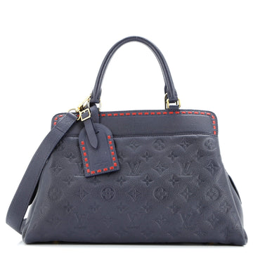 Vosges Handbag Whipstitch Monogram Empreinte Leather MM
