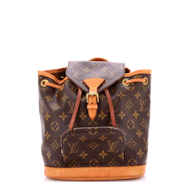 Vintage Montsouris Backpack Monogram Canvas PM