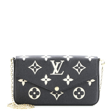 Felicie Pochette Bicolor Monogram Empreinte Giant