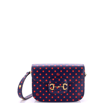 Horsebit 1955 Shoulder Bag Printed Leather Small
