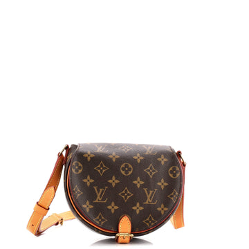 Tambourine Handbag Monogram Canvas