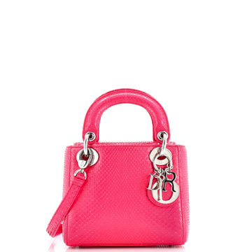 Lady Dior Bag Python Small