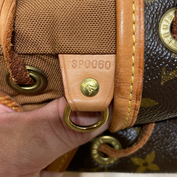 Vintage Montsouris Backpack Monogram canvas/Leather MM