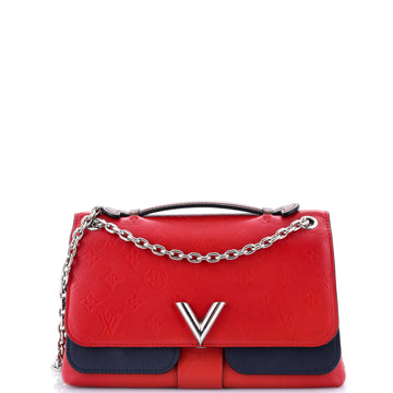 Very Chain Bag Monogram Leather