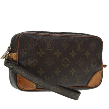 Louis Vuitton Marly Dragonne  Canvas Clutch Bag