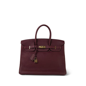 Birkin 35 Rouge H Togo  [M] Samp