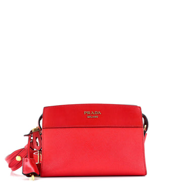 Esplanade Crossbody Bag Saffiano with City Calf Small