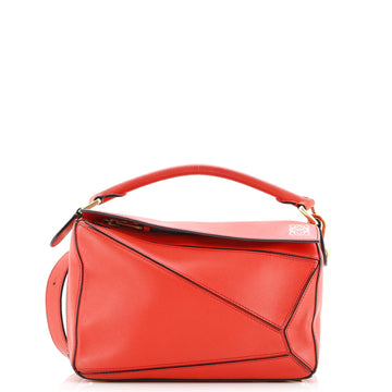 Puzzle Bag Leather Small