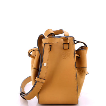 Hammock Bag Leather and Suede Mini