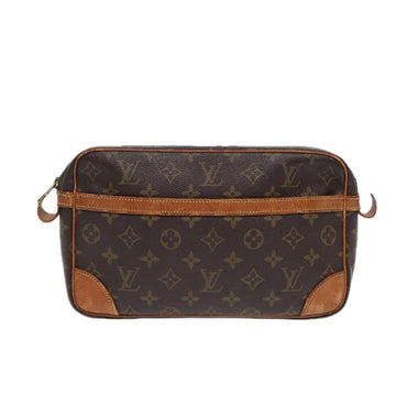Louis Vuitton Compiegne 28  Canvas Clutch Bag