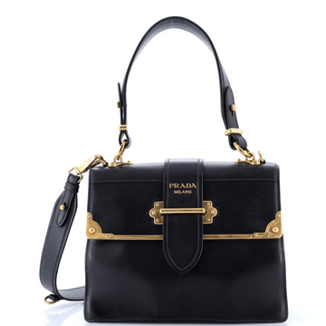 Cahier Convertible Shoulder Bag City Calf and Saffiano Medium