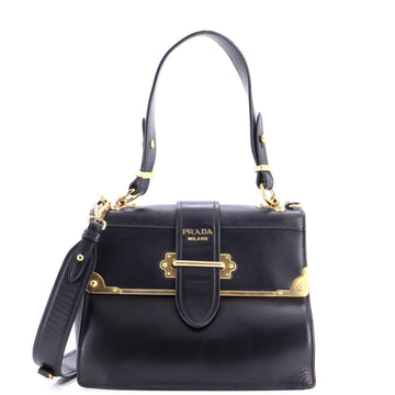 Cahier Convertible Shoulder Bag City Calf and Saffiano Medium
