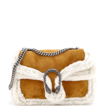 Dionysus Bag Suede with Shearling Medium