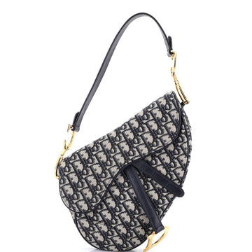 Saddle Handbag Oblique Canvas Medium