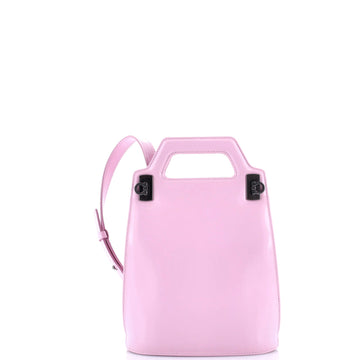 Wanda Top Handle Shoulder Bag Leather Mini