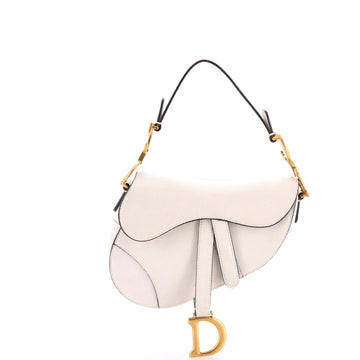 Saddle Handbag Leather Mini