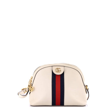 Ophidia Dome Shoulder Bag Leather Small