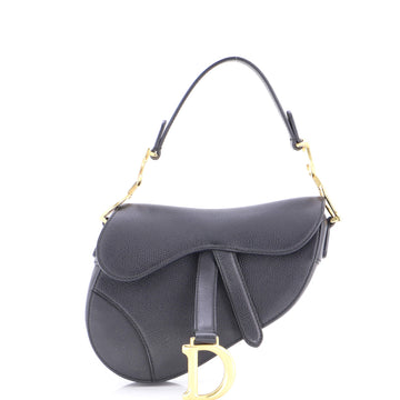Saddle Handbag Leather Mini