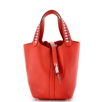Picotin Lock Bag Tressage Epsom PM