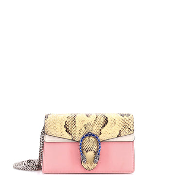 Dionysus Bag Python and Leather Super Mini