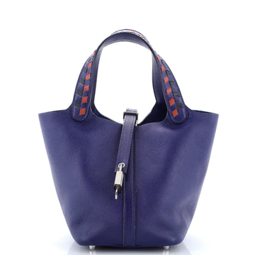 Picotin Lock Bag Tressage Epsom PM