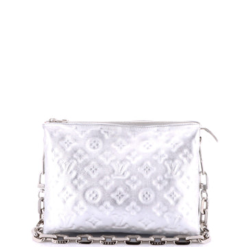 Coussin Bag Monogram Embossed Lambskin PM