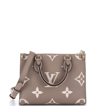 OnTheGo Tote Bicolor Monogram Empreinte Giant PM
