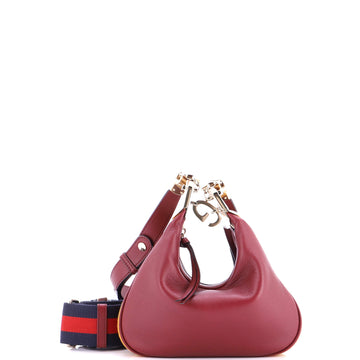 Attache Shoulder Bag Leather Small