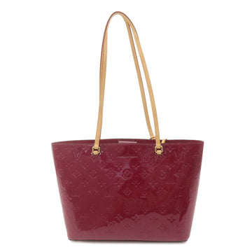 Louis Vuitton Monogram Vernis Long Beach PM Tote Bag Purple M90480