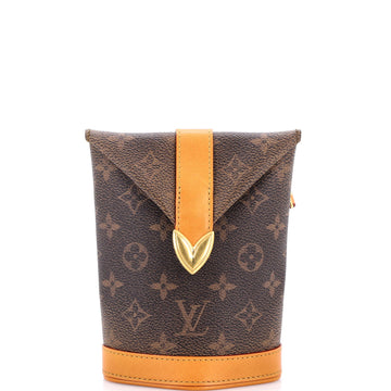 Envelope Pouch Monogram Dust Leather