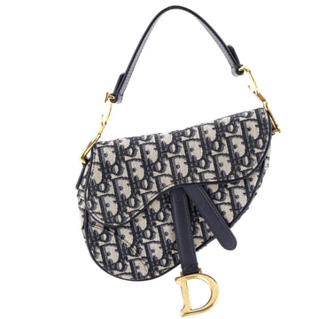 Saddle Handbag Oblique Canvas Mini