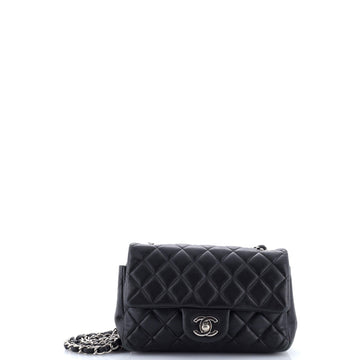 Classic Single Flap Bag Quilted Lambskin Mini