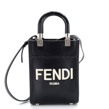 Sunshine Shopper Tote Leather Mini