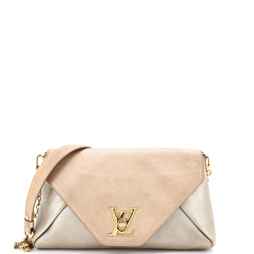 Love Note Chain Clutch Leather