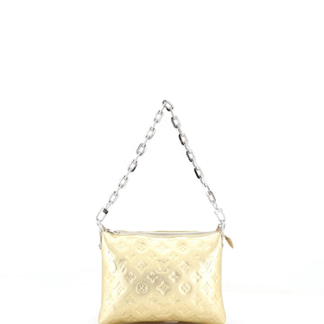 Coussin Bag Monogram Embossed Lambskin PM