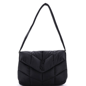 Loulou Puffer Messenger Bag Quilted Econyl