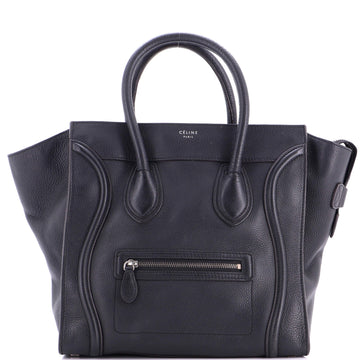 Luggage Bag Grainy Leather Mini