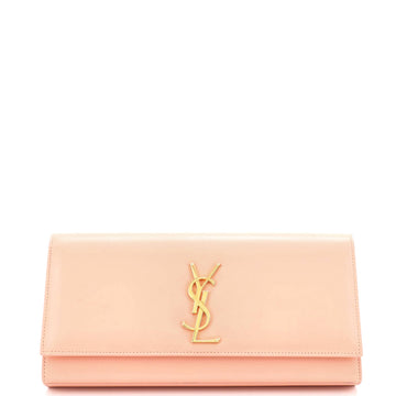 Classic Monogram Clutch Leather Long
