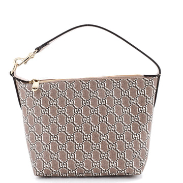 Ophidia Zip Shoulder Bag GG Shadow Coated Canvas Super Mini