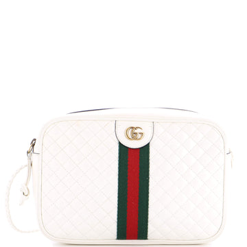 Trapuntata Camera Bag Quilted Leather Small