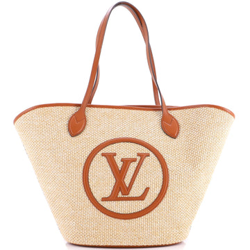 Saint Jacques NM Handbag Raffia and Leather