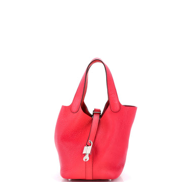 Casaque Picotin Lock Bag Clemence PM