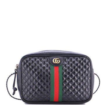 Trapuntata Camera Bag Quilted Leather Small