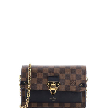 Vavin Chain Wallet NM Damier with Leather