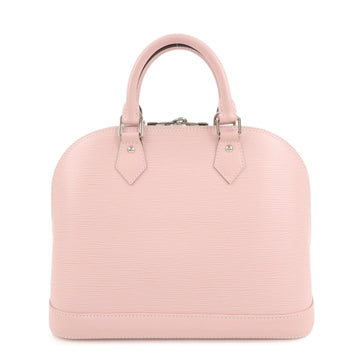 Louis Vuitton Epi Alma PM Hand Bag Rose Ballerine M41323