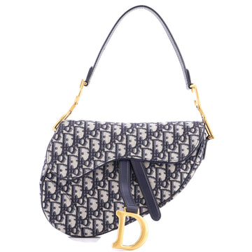 Saddle Handbag Oblique Canvas Medium