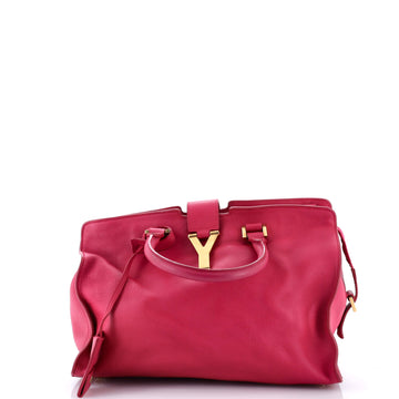 Classic Y Cabas Leather Small